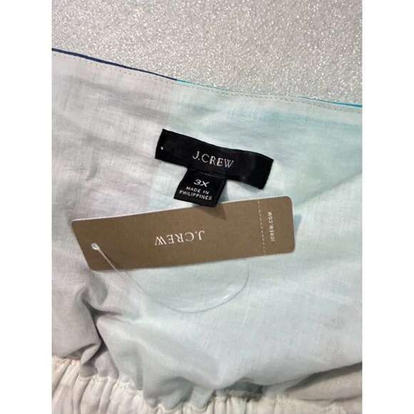 J. Crew Halter top Sail Away Ratti print NWT Size 3X Plus - Picture 6 of 6